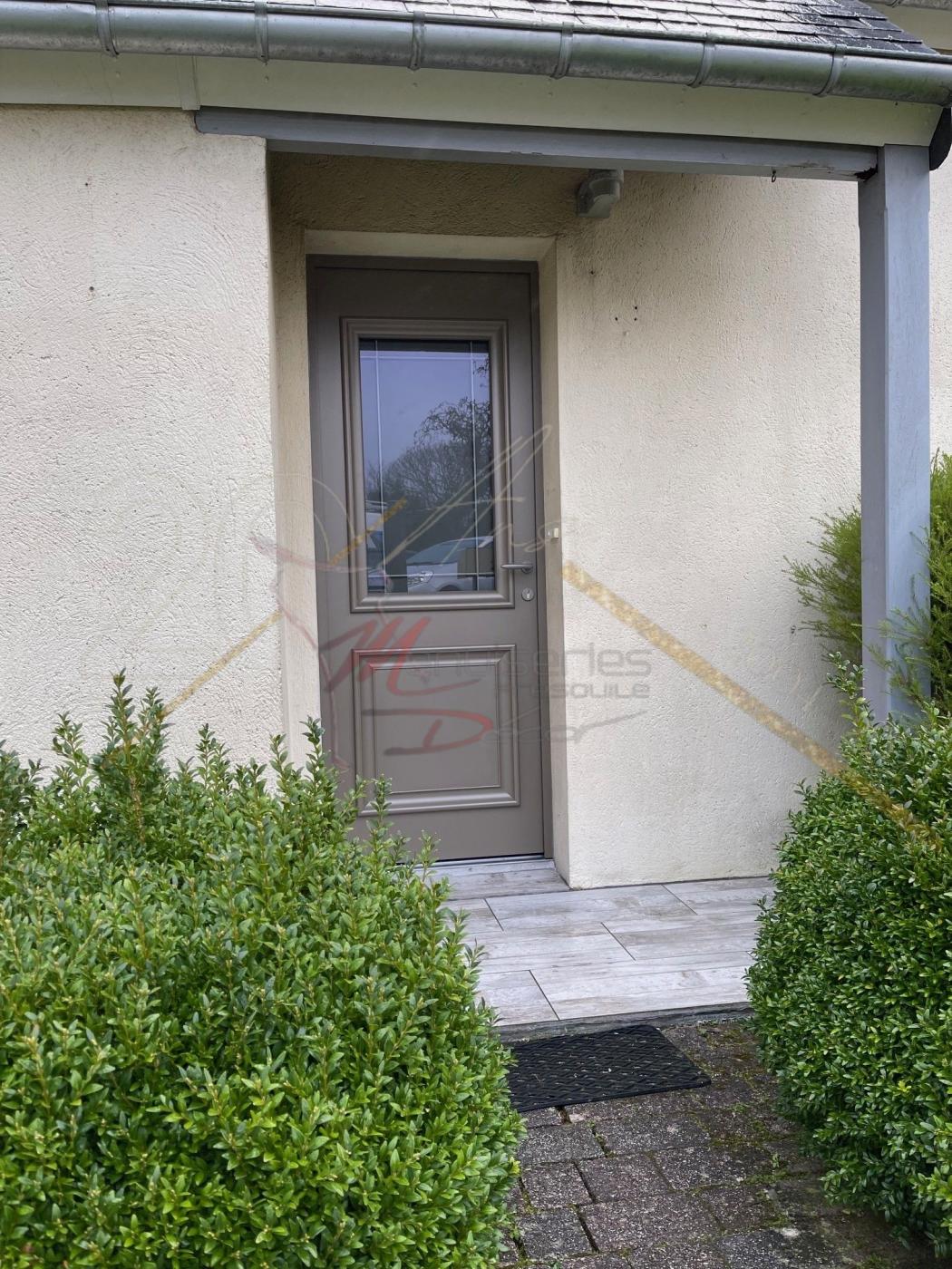 Porte d'entrée Bel'm Alu 80
